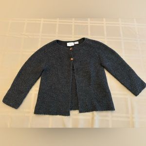 Zara Knitwear girls button sweater 3-4 years